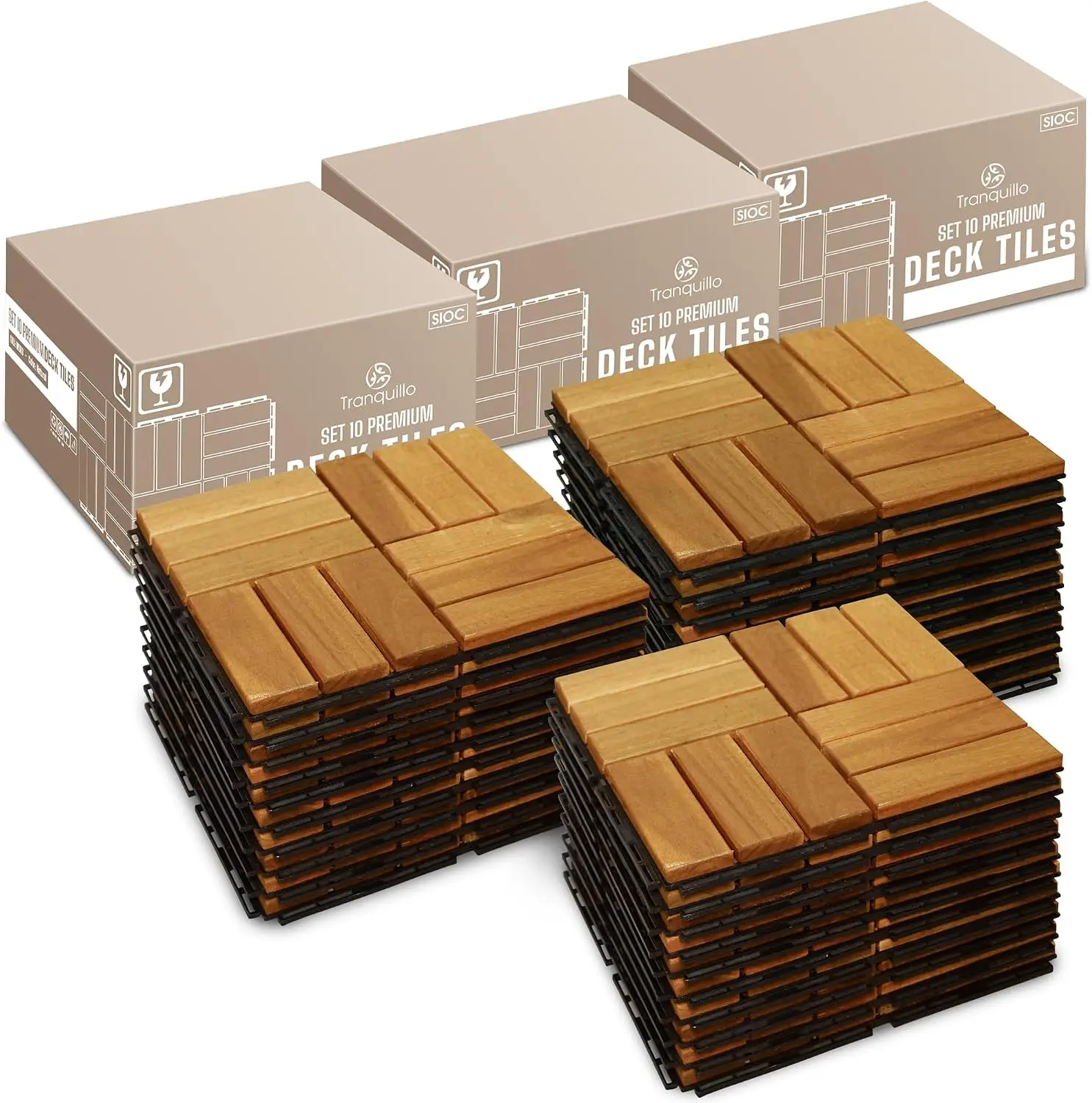 Interlocking Deck Tiles 12