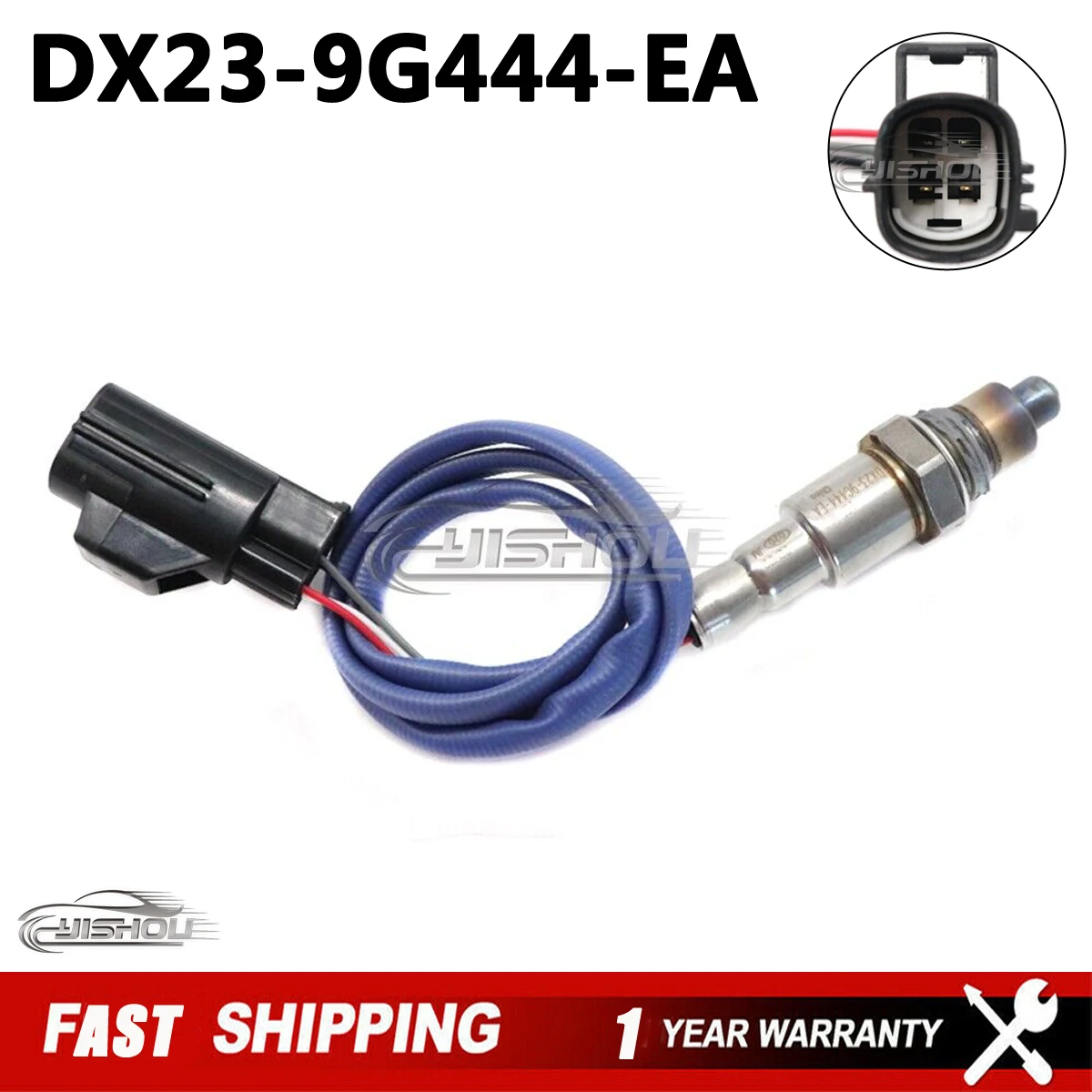 Downstream O2 Oxygen Sensor DX239G444EA for Jaguar F-Type XF XJ XJR for Land Rover Discovery  LR4 Range Rover 2014-2019 LR052424