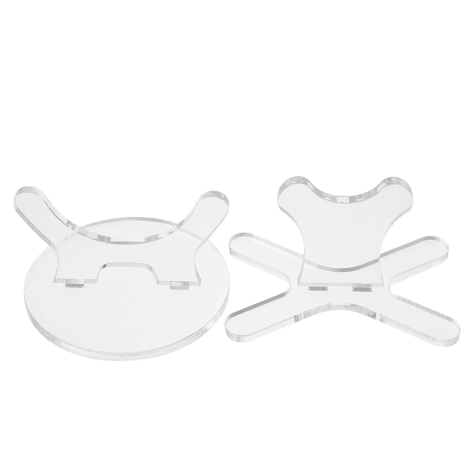 1Set Baseball Bat Display Stand Acrylic Clear Holder Desktop Baseball Softball Bat Rack Adjustable Stability Holder Sports