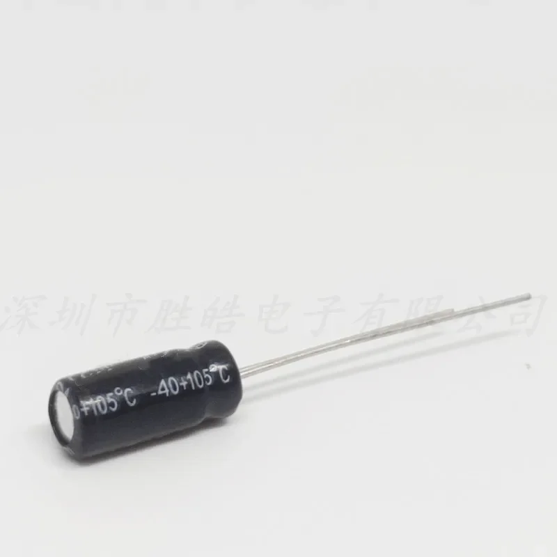 Capacitor Eletrolítico de Alumínio, Alta Qualidade, Novo, 4x7mm, 16V47UF, 50Pcs