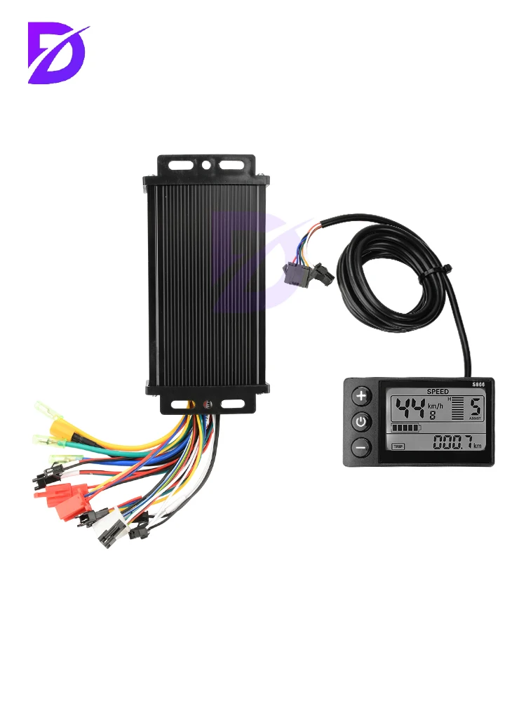 AliExpress diymore 36V 48V 64V 30A Sine Wave Brushless Motor Controller for E-Bike, 750W-1500W with LCD Display, Easy Installation