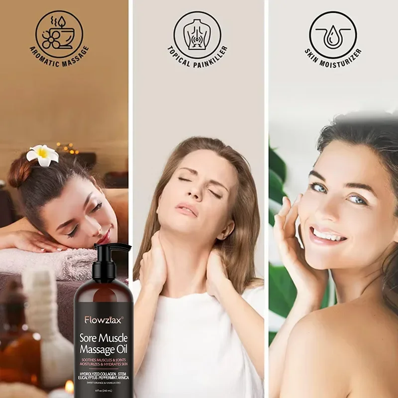 

Anti Cellulite Massage Oil Infused with Collagen and Stem Cell Skin Tightening Soothing Glowing Soft Body Massage Oil 엄지발가락교정기