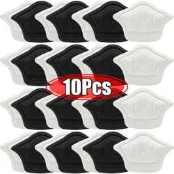 10pcs=5pairs Women's Feet Care Heel Stickers Adjustable Size Sports Shoe Pads Insoles Antiwear Cushions Back Protector