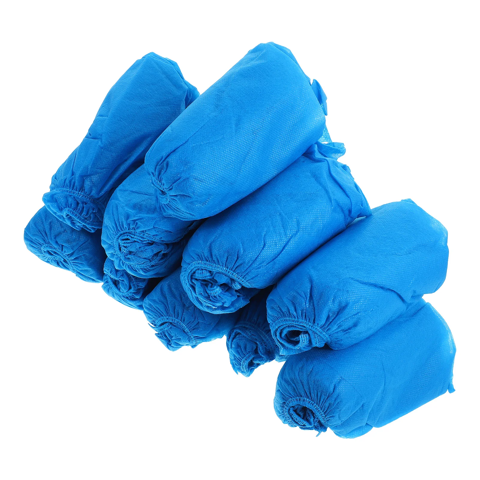 100 Pcs Thickened Shoe Cover for Shoes in House Protector Foot Covers Non-woven Fabric Boot Disposable