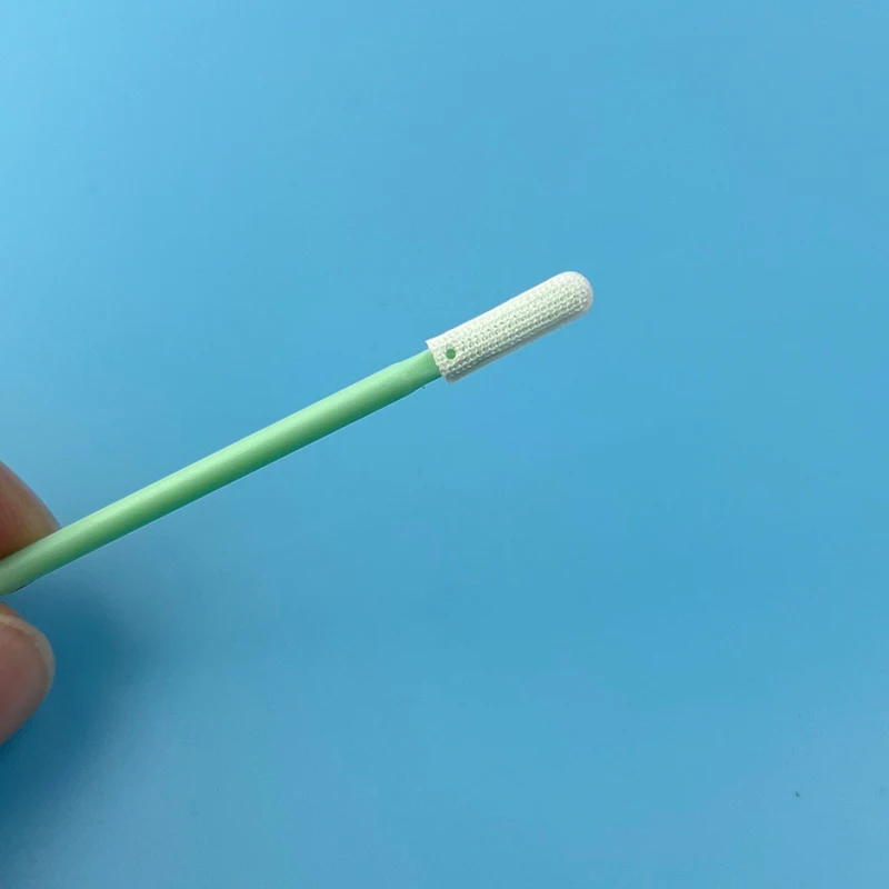 Industrial Cleanroom Swabs – Polyester/Foam Heads, High Absorbency, Lint-Free for Electronics, Medical & Lab Precision Cleaning