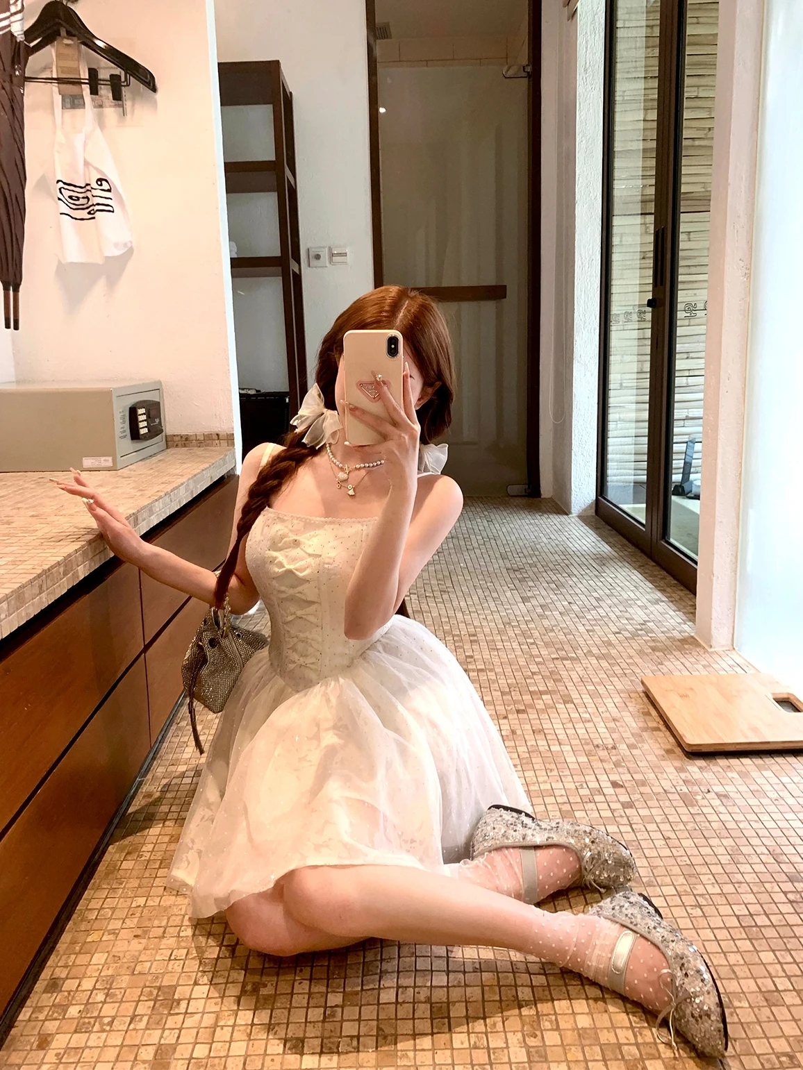 

years Love God Cupid Knot Fibone Strap ort Skirt Tulle Dr Sweet Sle Summer Season Svel Material