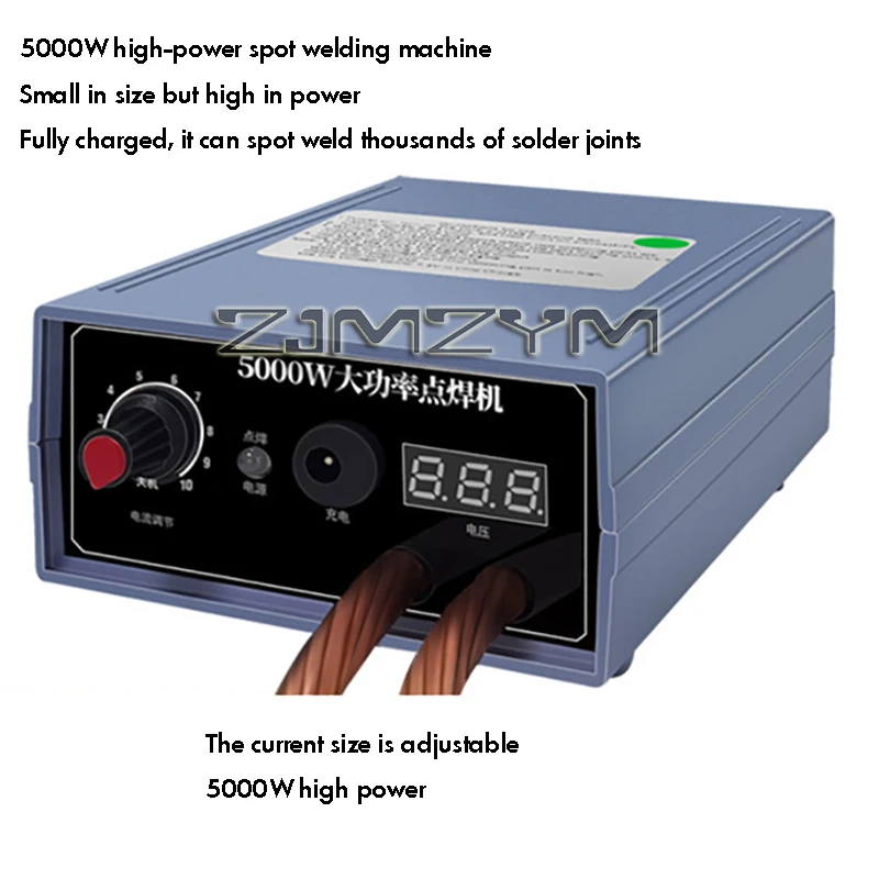 マイクロスポット溶接機専用ツール-18650-バッテリーパック溶接ポータブル-015-ミリメートルニッケルストリップ-5000-ワットミニ-diy-キット