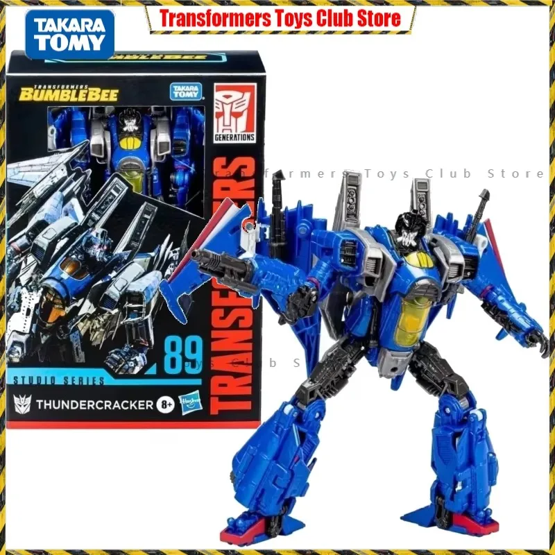 In Stock Takara Tomy Transformers Bumblebee Movie Studio Series SS89 Thundercracker Voyager Class Action Figure