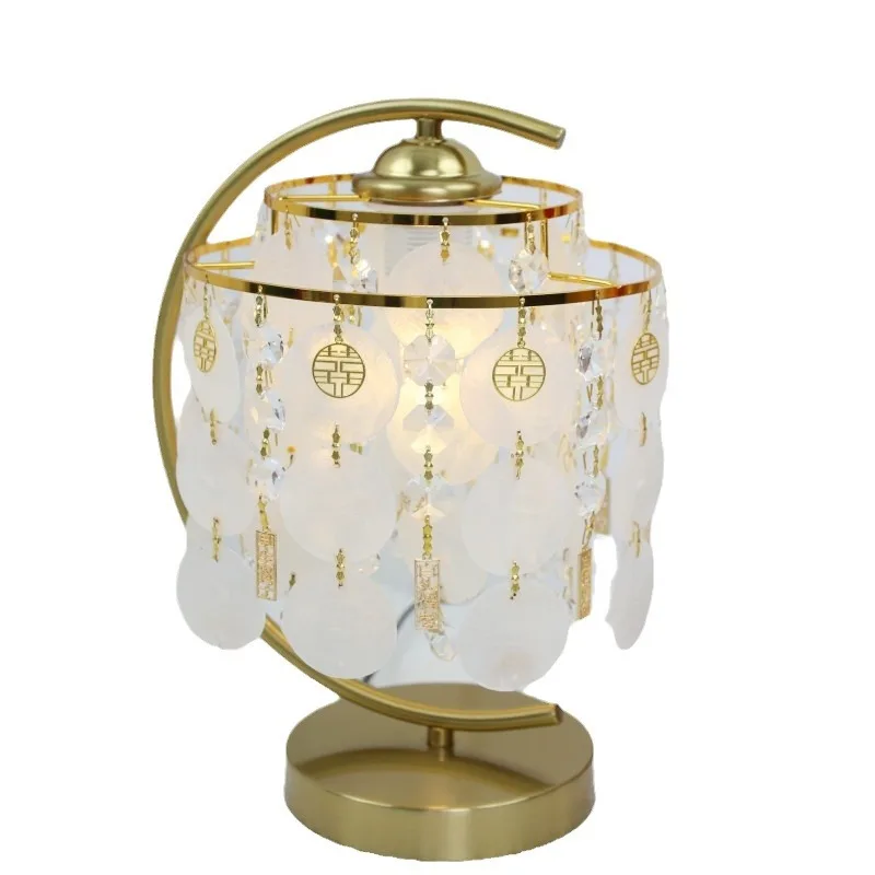 

Wedding desk lamp premium, practical for the bride, wedding gifts, handmade DIY shell lamp