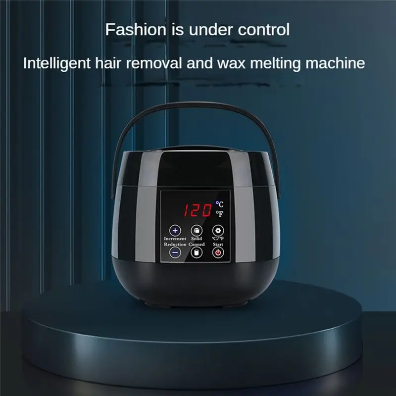 AEE4-Wax Melting Pot Wax Melter For Candle Making LED Temperature Display For Adults Beginner EU Plug A