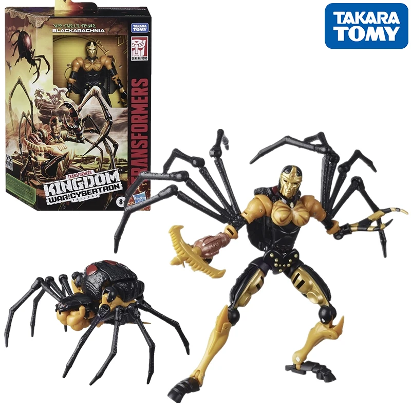 

Transformers War for Cybertron Kingdom 13cm WFC-K5 Blackarachnia WFC-K31 Shadow Panther Action Figure Collection Model Toys