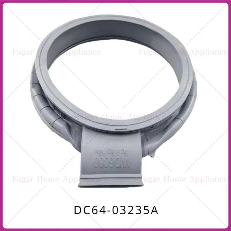 

Новое уплотнительное кольцо двери для стиральной машины Samsung DC64-03235A, уплотнительные резиновые детали шайбы