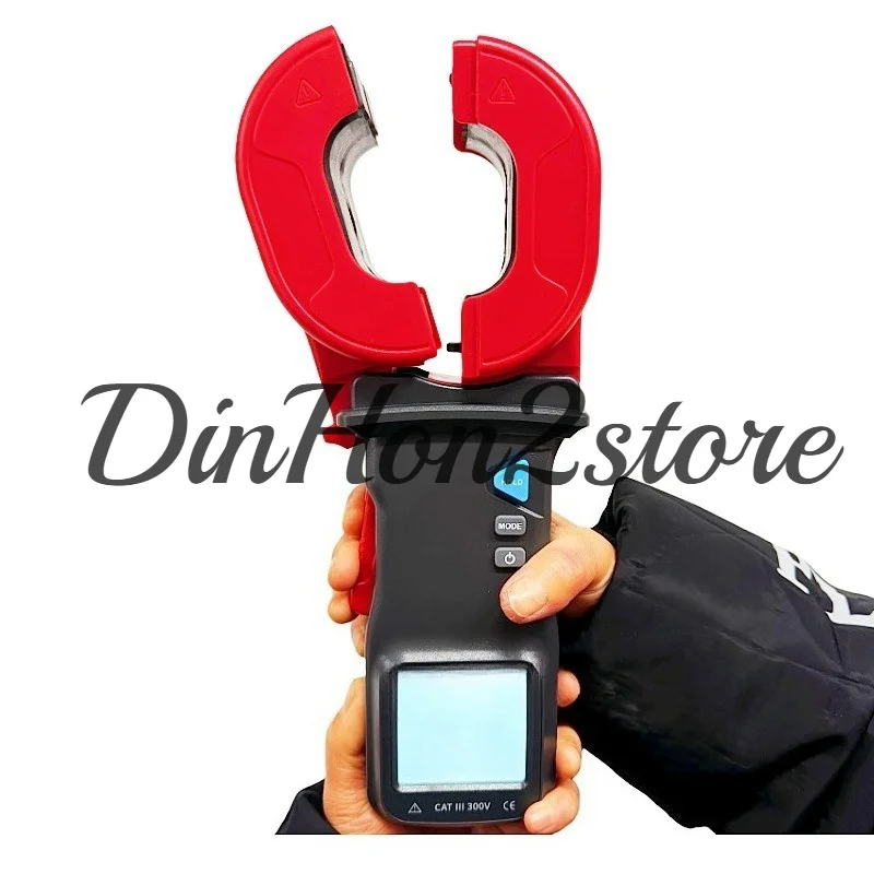 Clamp Ground Resistance Tester Ground Resistance Tester ETCR2000X Loop Lightning Protection Ground Tester