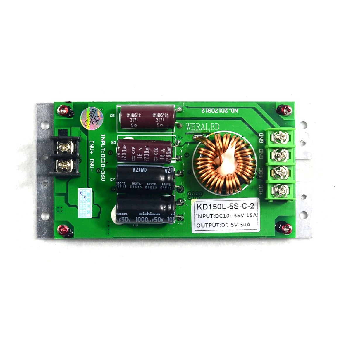 LED Display Power Supply 150W DC10~36V Input 150Watt Fuentes Support Taxi Front Back Advertising Message Signboard