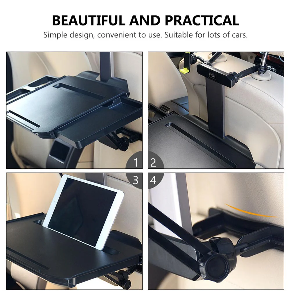 CAR Study Table Food Storage Holder Computer Desk For Vehicle Laptop Auto Folding Drink Cup