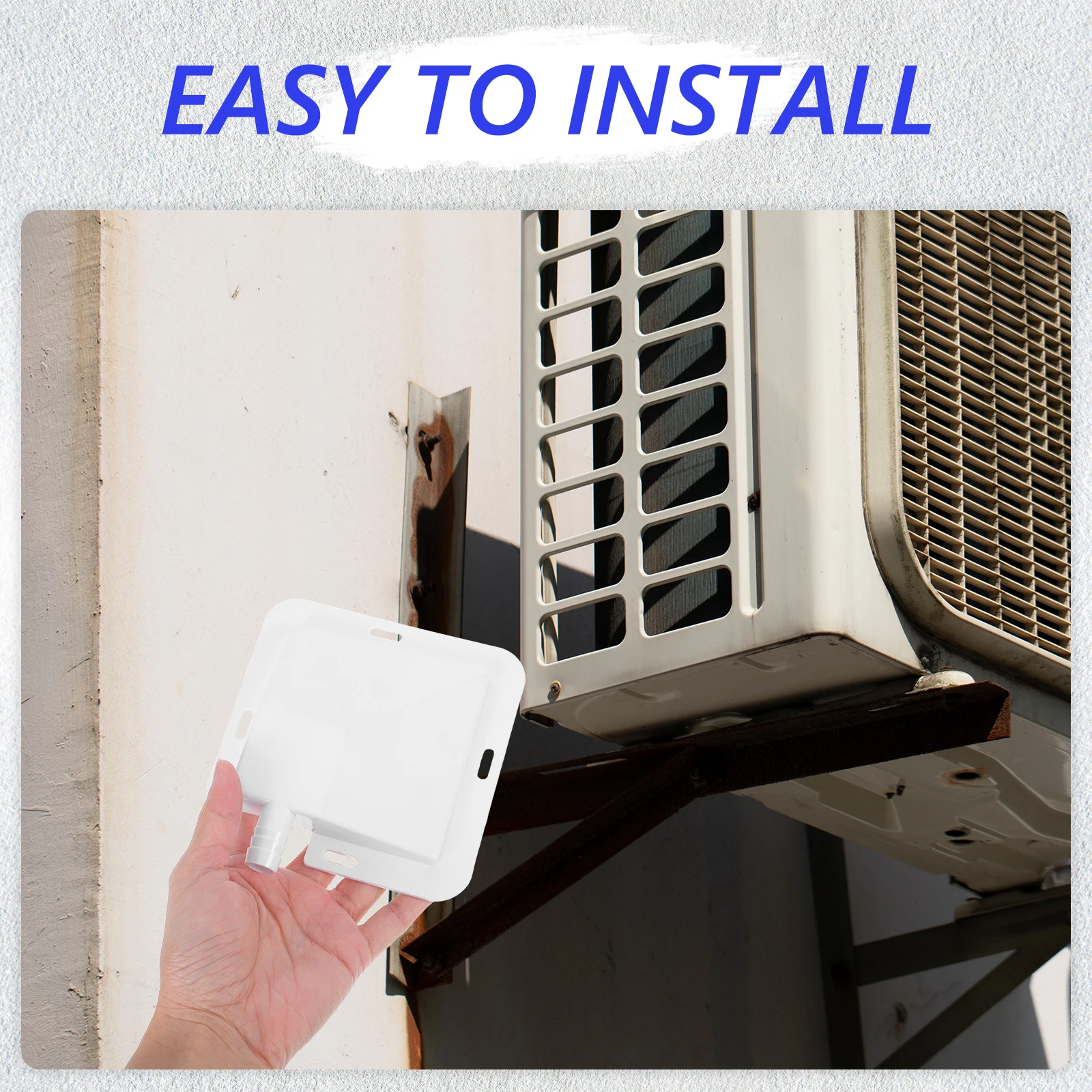 

Air Conditioning Parts Conditioner Condensate Drain Pan Water Tank Ac Collector Plastic Condensation Drip Tray Plastic Catcher