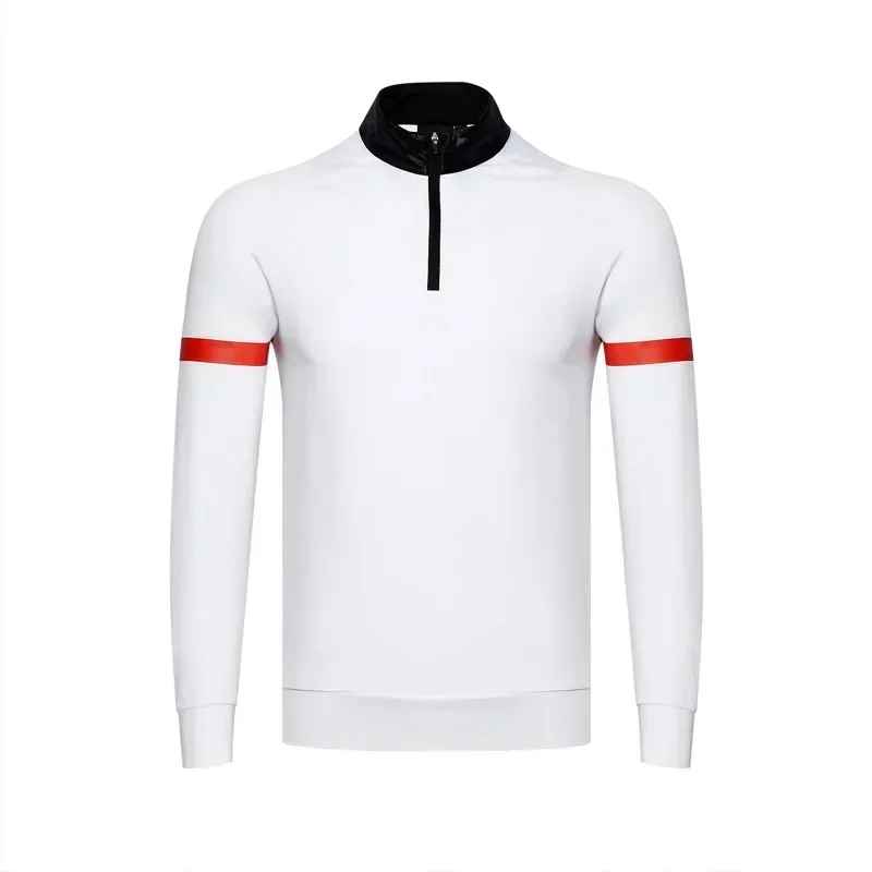 Equestrian Long Sleeve T-shirts Men Horse Riding  Top Tees Clothes Equestrian Spring Autumn Male Polo Shirts Competition Wear