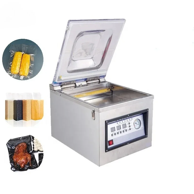 

Desktop Food Vacuum Baler | Efficient Packaging For Tea, Meat, Rice, Fish, And More