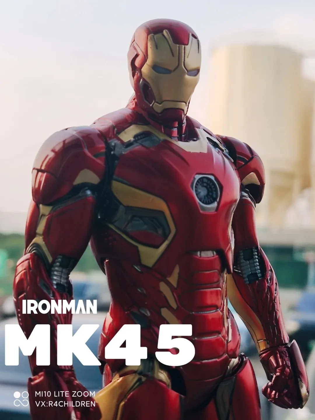 Мстители Age Of Ultran Железный человек Марк45 Фигурка 1/10 Железный человек Mk45 Подарочные пакеты Украшение для мальчиков Подарок на день рождения