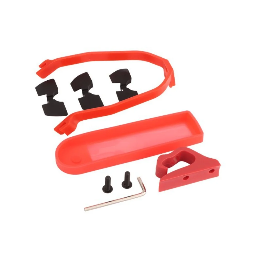 Damping and Protection Kit for M365 for Pro Scooter Including Silicone Display Cover Mudguard Bracket and Mounting Tools