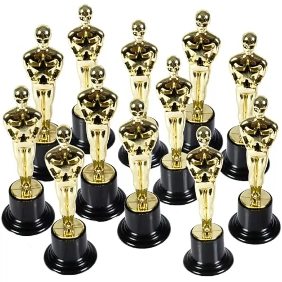 6 inch Plastic Gold Award Statue, One Per Order