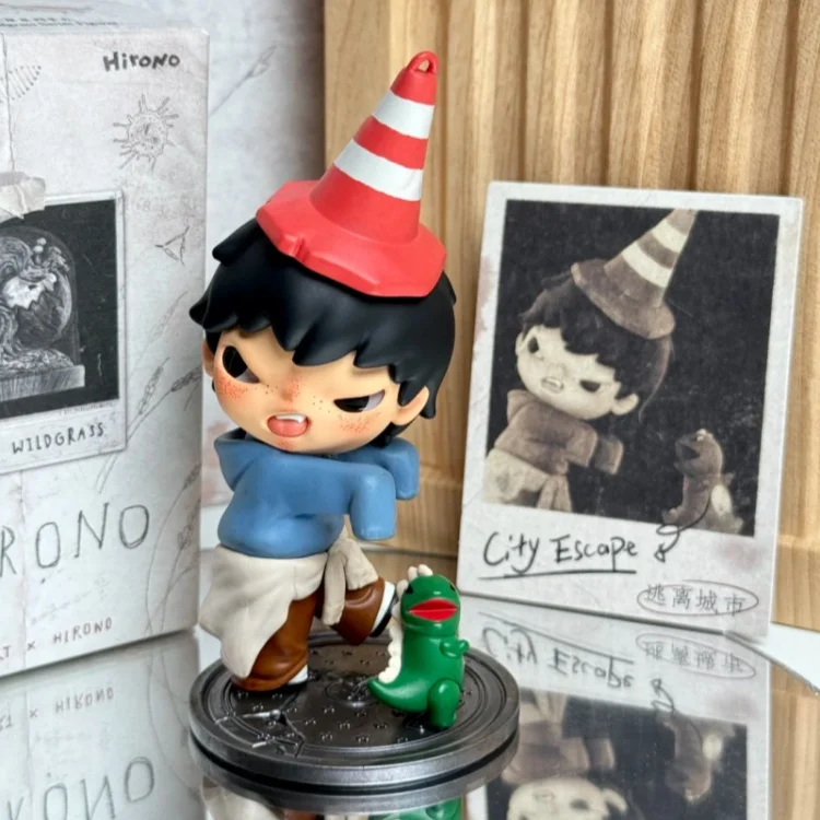 Original POPMART Hirono Greenhouse Miscanthus Serie Blind Box Sammlerfigur Niedliche Schreibtischdekoration Geburtstagsgeschenk für Freunde Spielzeug – Detail 17