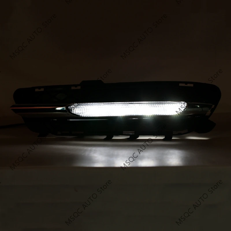 Feux de jour à LED avant automatiques, antibrouillard, DRL, Mercedes-Benz W212, E250, E300, E350, 2009-2013, 2128851574, 2128851674