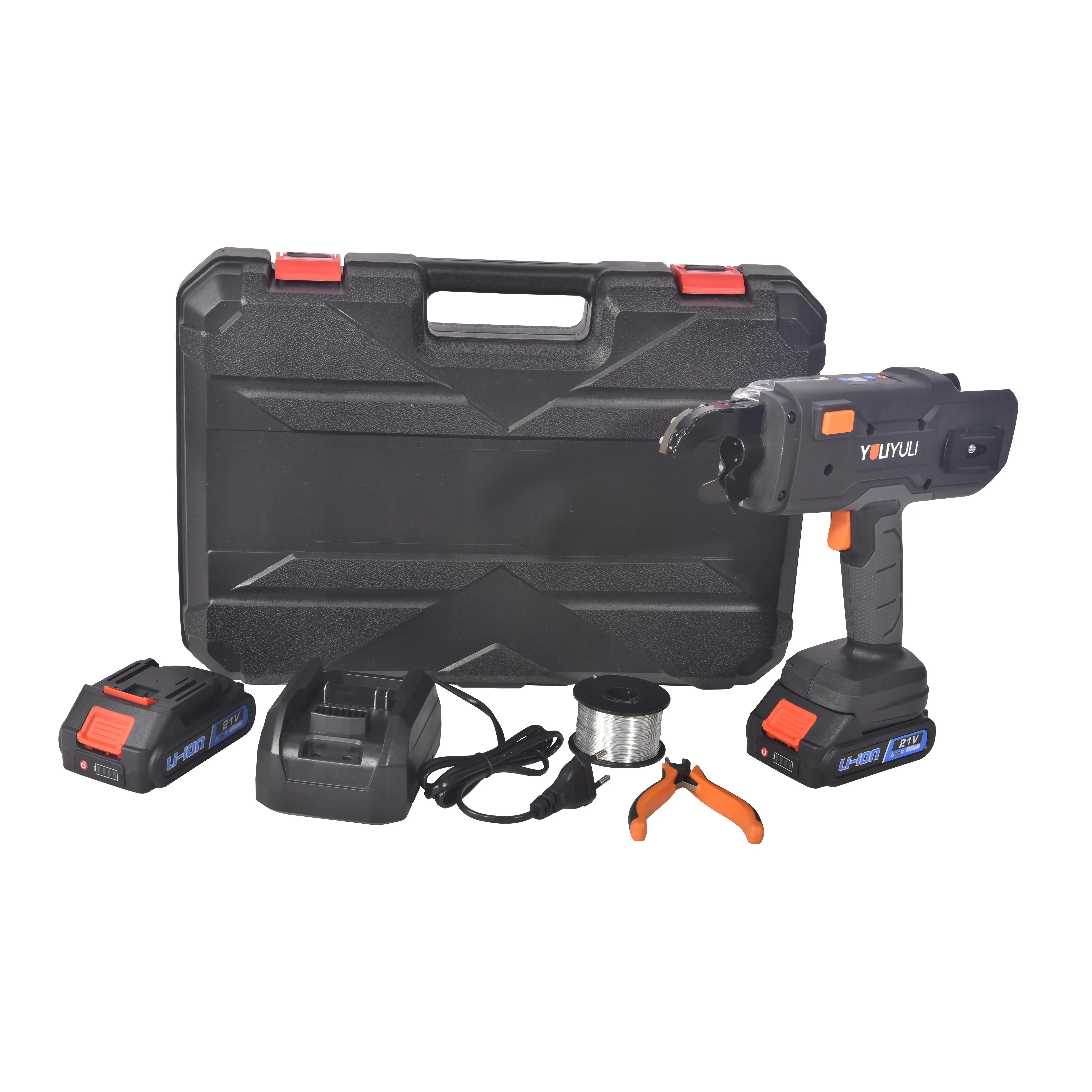 

Best Selling Latest Technology Automatic Electric Steel Bar Binding Tools Iron Rebar Tying Machine for Building Construction