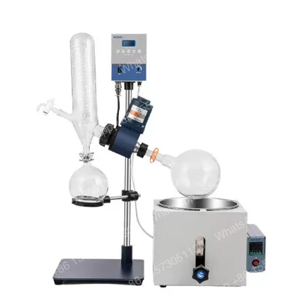 Lab-scale Rotary Evaporator Rotavapor Glass Distillation System with Rotation Evaporation