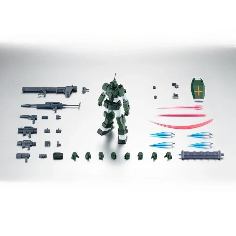BANDAI Originele ROBOT Serie 《RGM-79SC GM Sniper Custom (Jaburo Defense Force Type)》Action Figure Assembly Model Toys Collectible