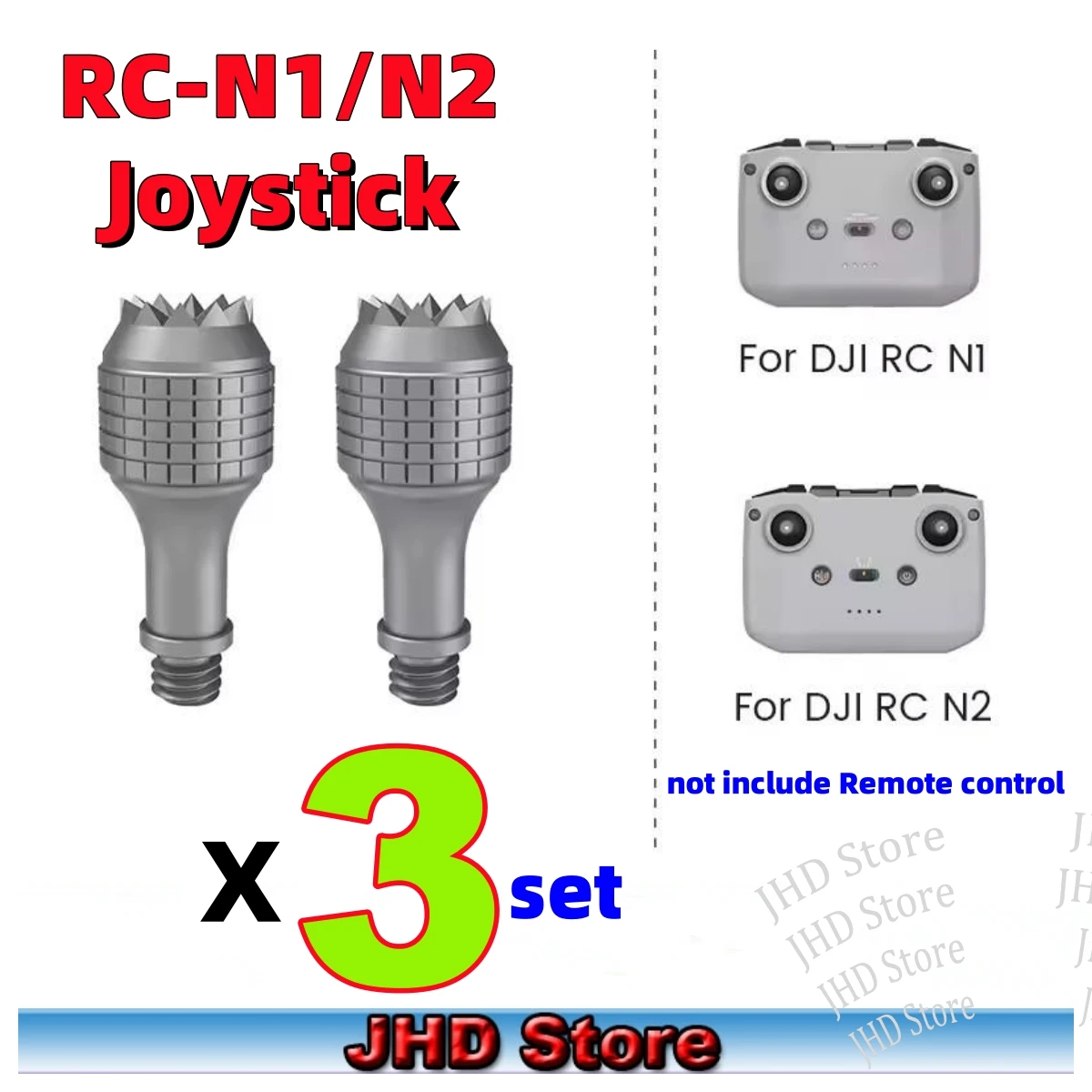 Joystick para JHDDJI Mavic Air 3/Neo/Mini 4Pro Thumb Rocker reemplazar Stick para Joystick pieza de repuesto DJI RC N2/N1 Joystick al por mayor