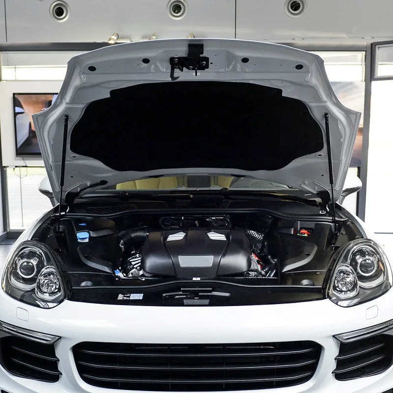 For 2003 2004 2005-2017 Porsche Cayenne Hood Insulation Pad Engine Sound Deadener Heat Shield Liner Replacement Interior Trim