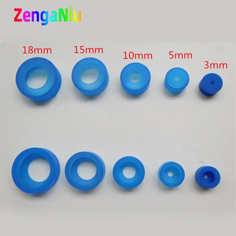 Laparoscopic Trocar Sealing Cap Puncture Cap 3mm 5mm 10mm 15mm 18mm Poke Card Sealing Cap Perfusion Pump Gasket Silicone Membran