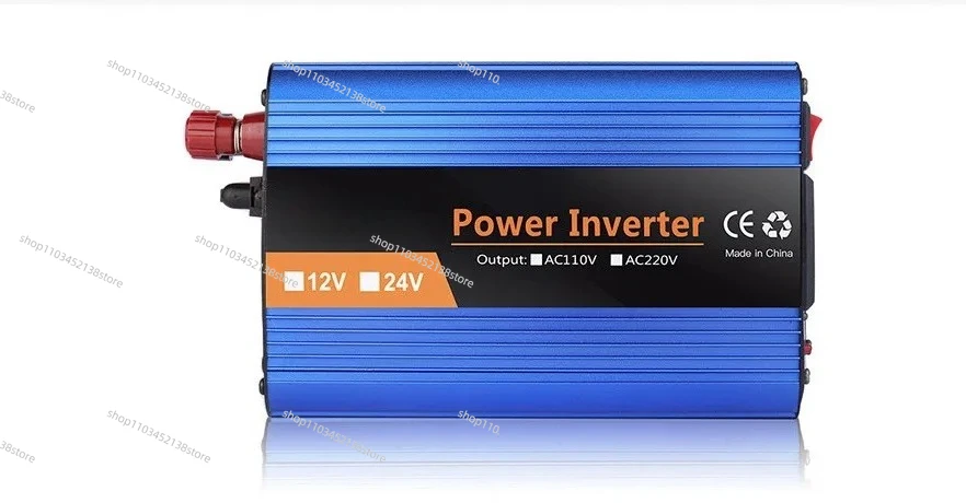 500W 12V 24V 36V 48V 60V To 220V Single Digital Display Smart Power Car Inverter Power Converter