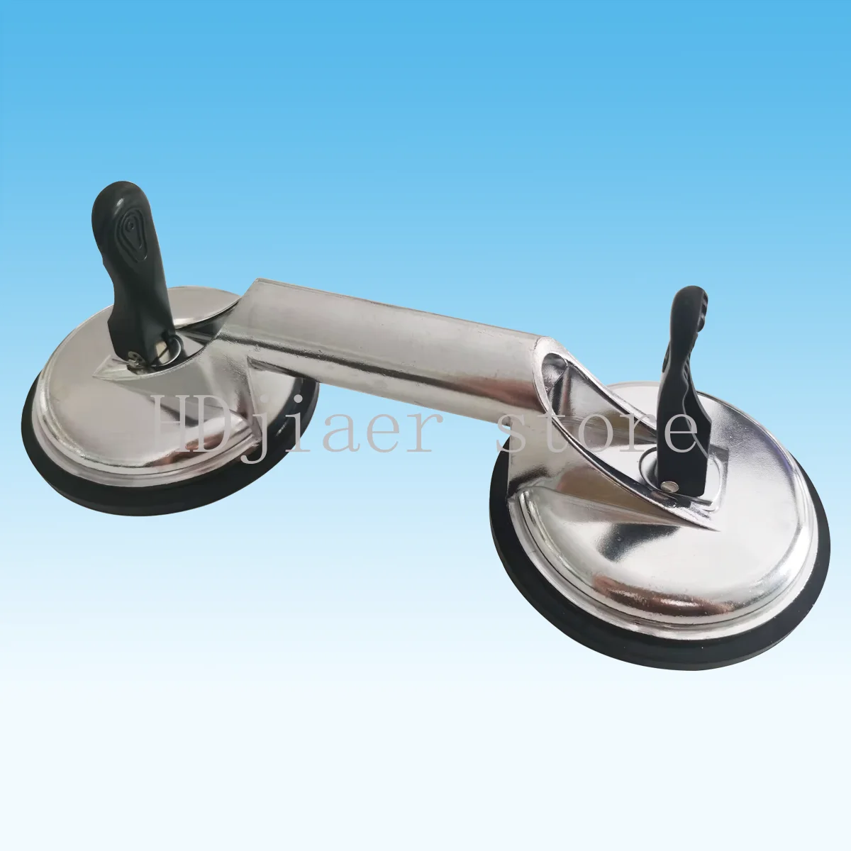 

Hand Vacuum Suction Cup Heavy Glass Suction For Glass Tile Stone Table Sucking Moving 2 Heads Adjustable Suction