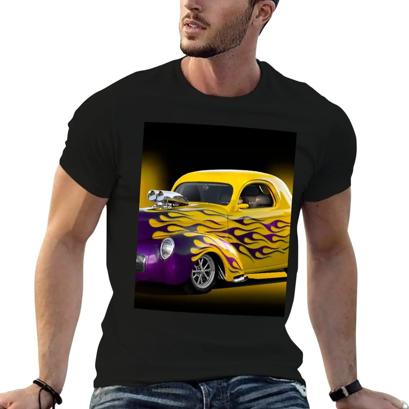 

1941 Willys Coupe 'Pro Street' T-Shirt blacks basketball graphic tees anime stuff mens designer clothes