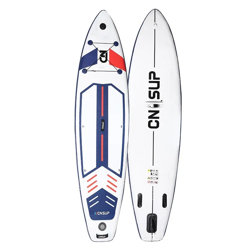 2024 New Pattern 3.4m Inflatable Paddle Board Inflatable Surfboard Stand-Up Paddle Board Single Surfboard