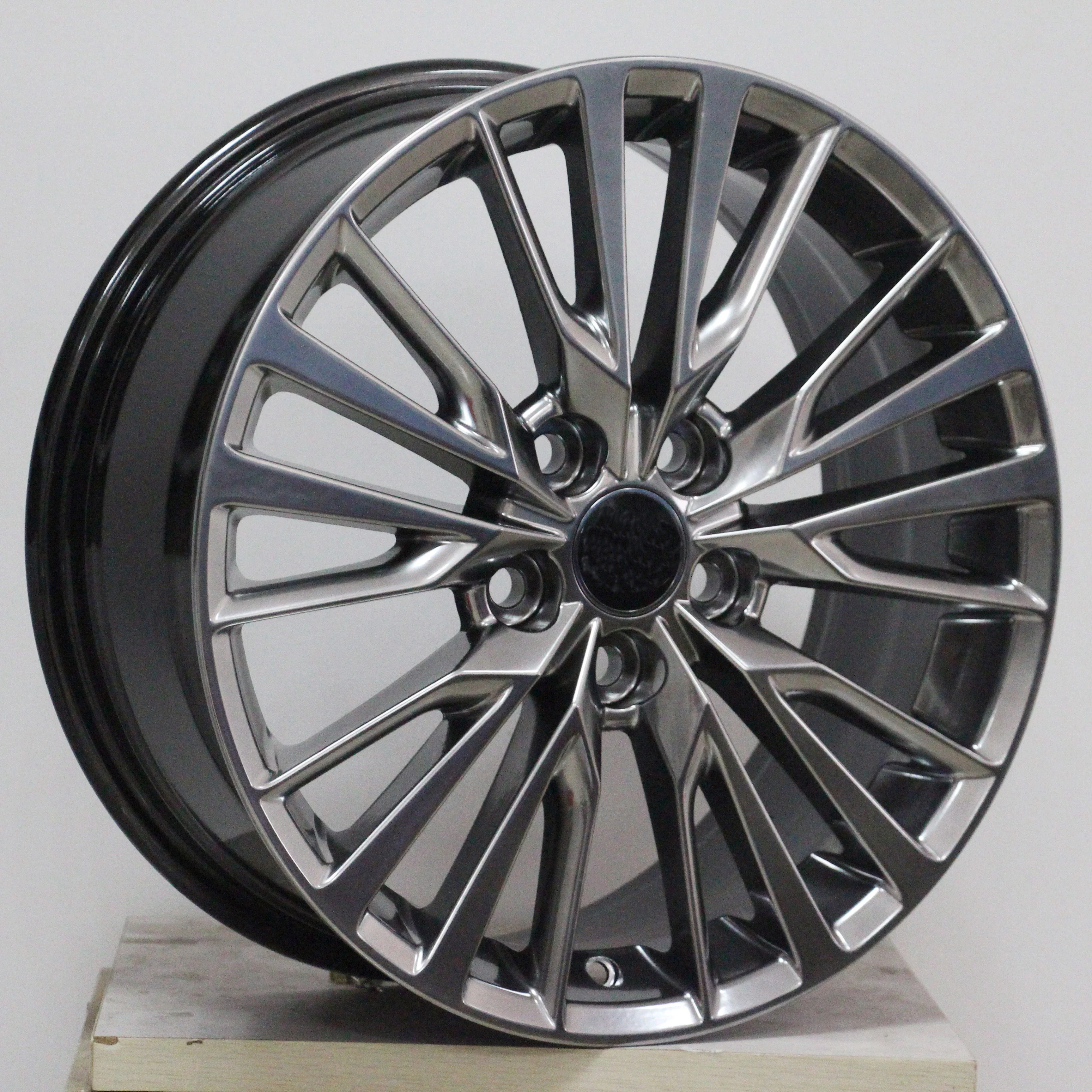 

17 inch 5 lugs holes x114.3 alloy wheel mags Casting or Forged Aluminum passenger car rim for Toyota Yaris Camry Corolla