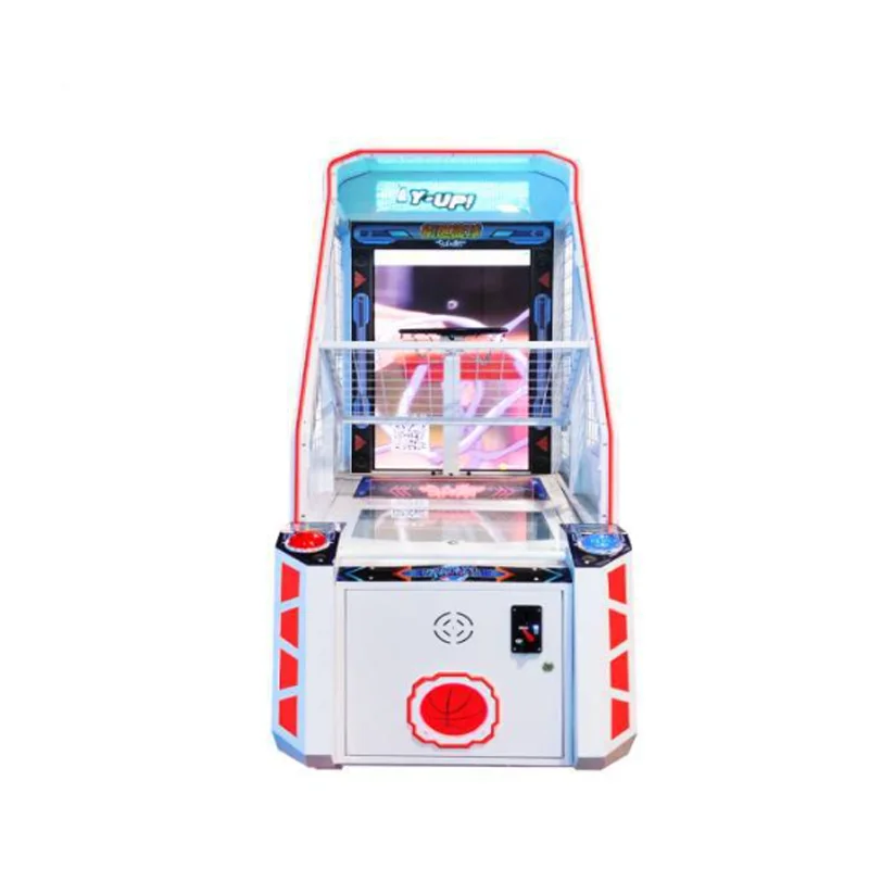 

Children Kids Arcade Basketball Game Machine Coin Operated Basketball Rebound Shooting Machine