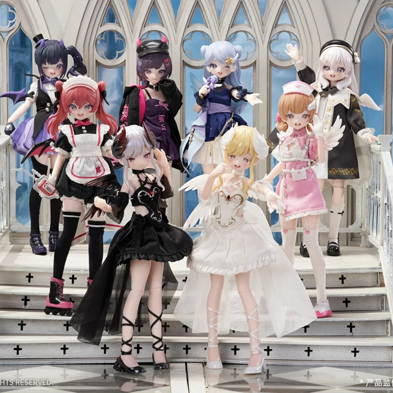 M*E様 [非売品] MOYNAT ラブブ DSMGイベントノベルティセット Neo Eden Angel and Demon Series MJD Blind Box Glow&Nightmare