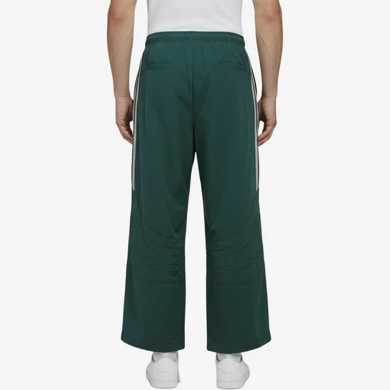 Adidas Clover New Men's Dark Green Loose Classic Light Casual Pants KR2610