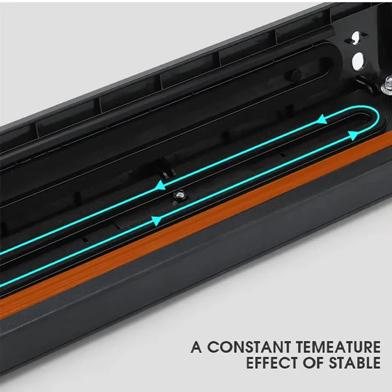 Food Packaging Machine Vacuum Sealing Machine Food Sealing Portable Home Vacuum Kitchen Helper 220V Automatic Packaging Machine