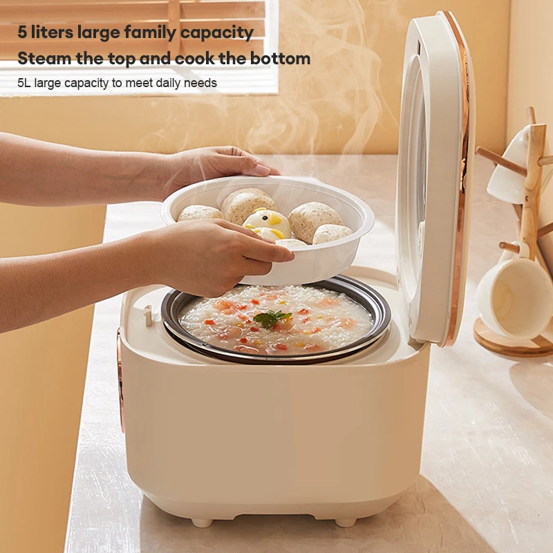 5L Electric Rice Cooker Multi Cooker Non-Stick Smart MultiCooker Rice For Home Appliances 220V EU Plug