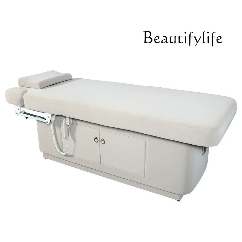 Electric Beauty Bed Beauty Salon Multifunctional Constant Temperature Heating Spa Massage Couch Tattoo Embroidery Latex Bed