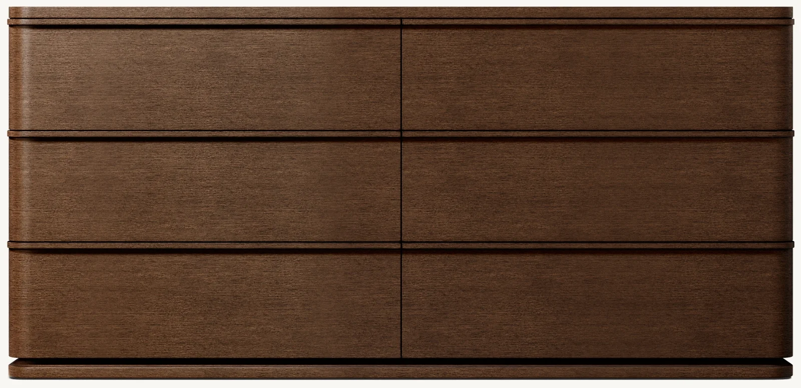 Handcrafted European White Oak Chest of Drawers Set Bedroom Living Room Storage Dresser with Bedside Table view 5