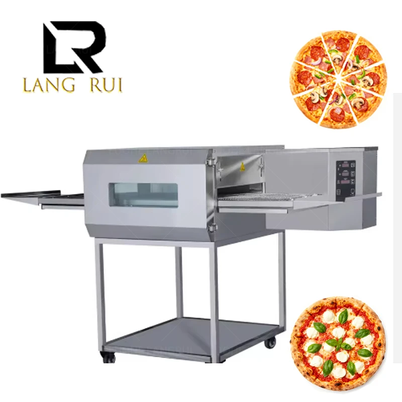 Commercial Conveyor Type Hot Air Pizza Oven - High-Efficiency Baking Oven for Catering & Pizzerias