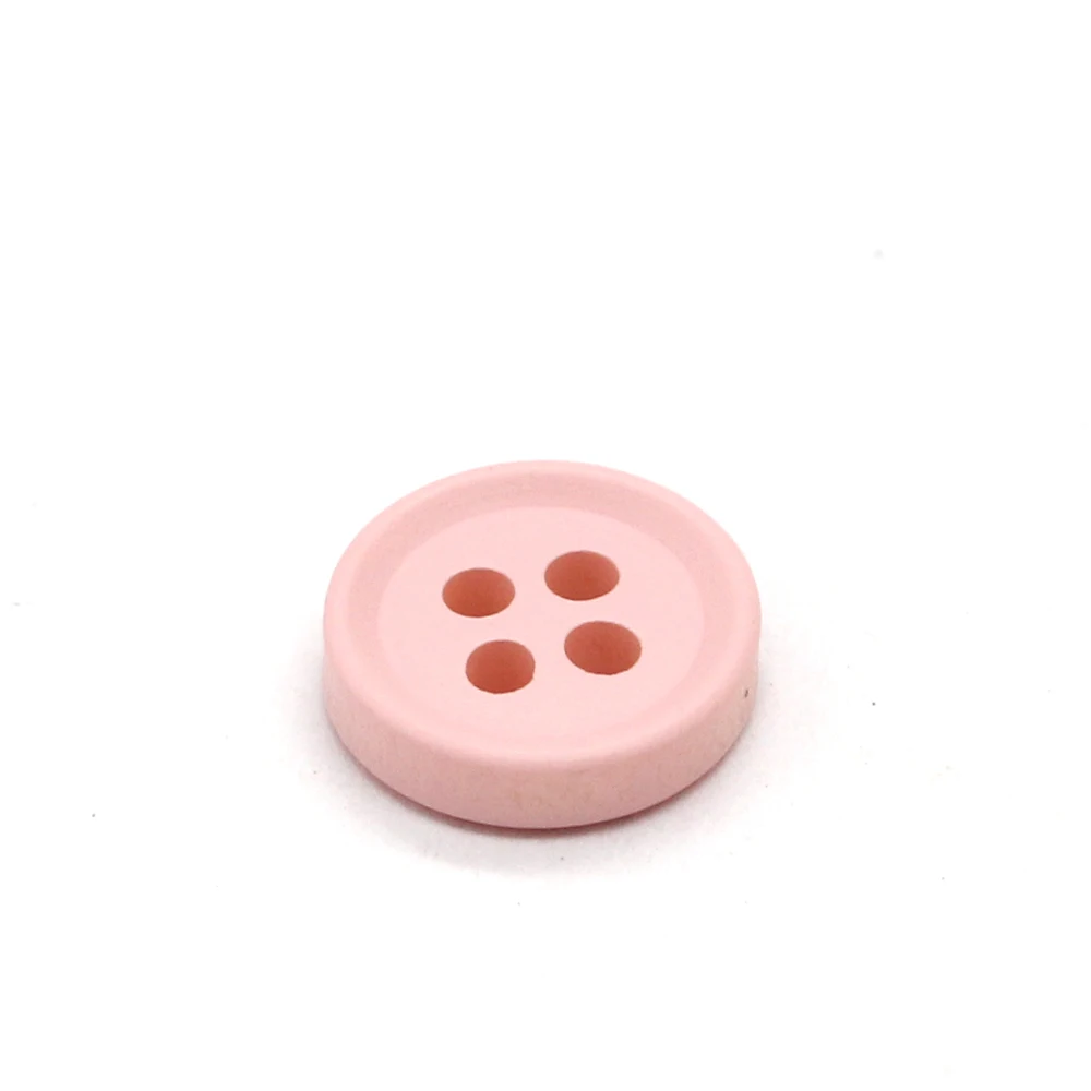 HENGC 50Pcs 11mm Small Colorful Resin Buttons for Clothing Cute Kid Shirt Blouse Skirt DIY Crafts Sewing Accessories Wholesale