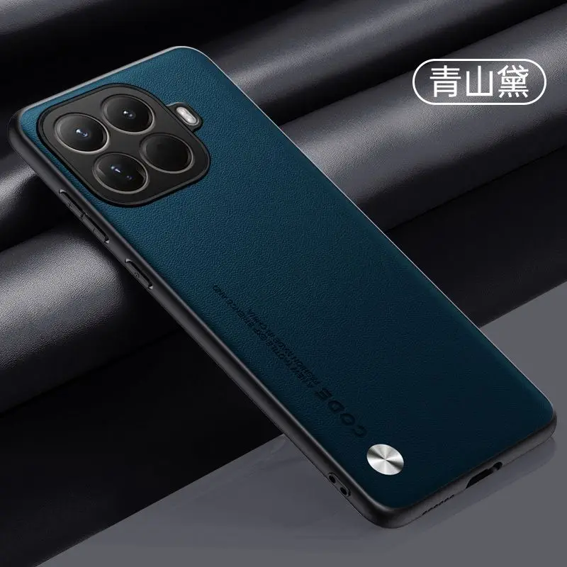 

For Xiaomi 15T Pro case Simple Plain Leather Multicolor Frosted Soft Edge Cover For Mi Xiaomi 15TPRO Shockproof Bumper Fudan