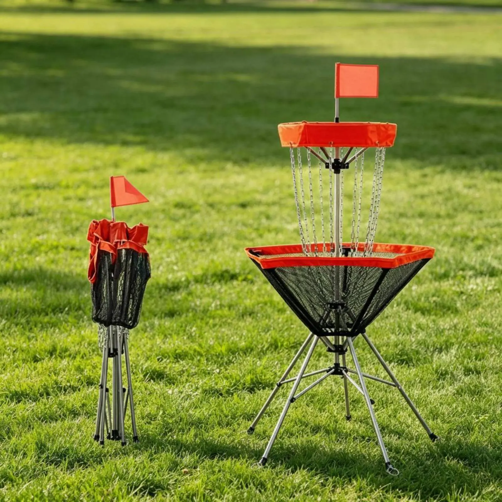 Folding Target Net Foldable Target Net Stand Metal Throwing Frame Outdoor Use Sports Gear Long-Lasting for Team Activities view 2