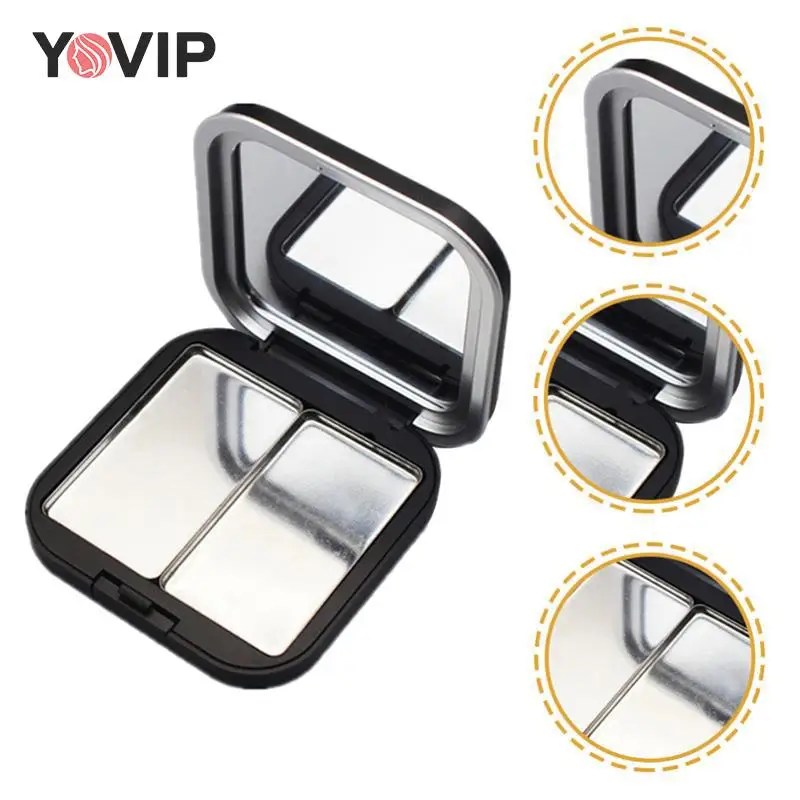 Makeup Beginners DIY Eye Shadow Storage Box Empty Eyeshadow Palette Eye For Women Girls Makeup Storage Dish With Mirror Tools